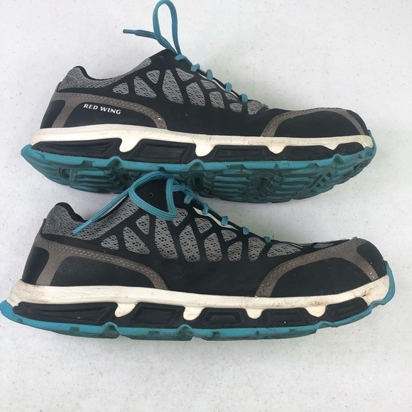 Red Wing Aluminum Safety Toe Work Shoes - Picture 2 of 13